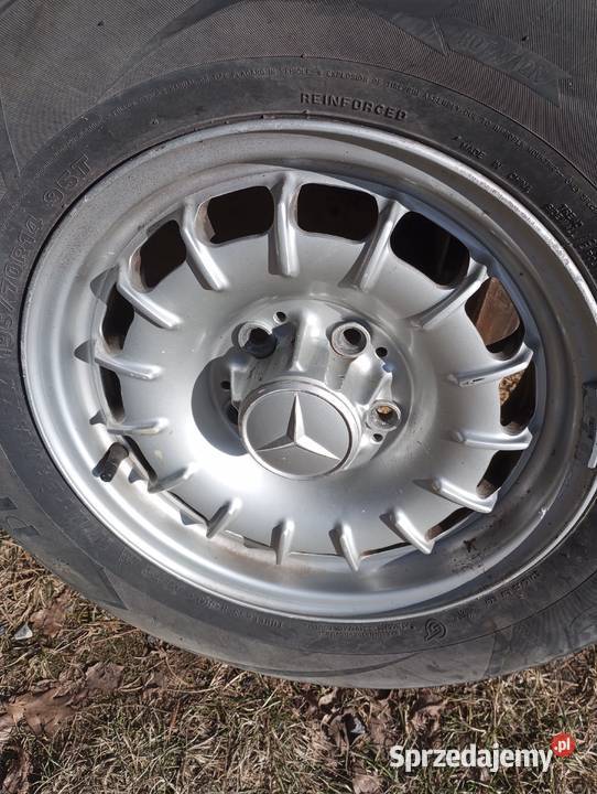 Mercedes W116 W123 W126 koła zimowe baroki 65J14