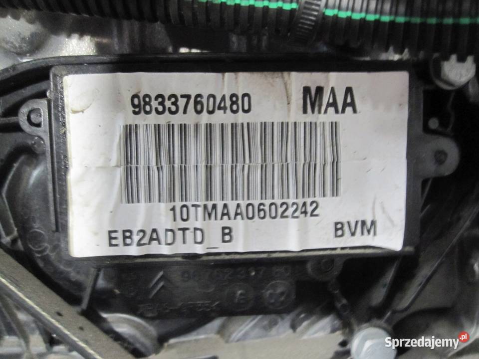 JEEP AVENGER 25r 12 THP HN05 10TMAA przebieg Silniki kompletne Kielce sprzedam