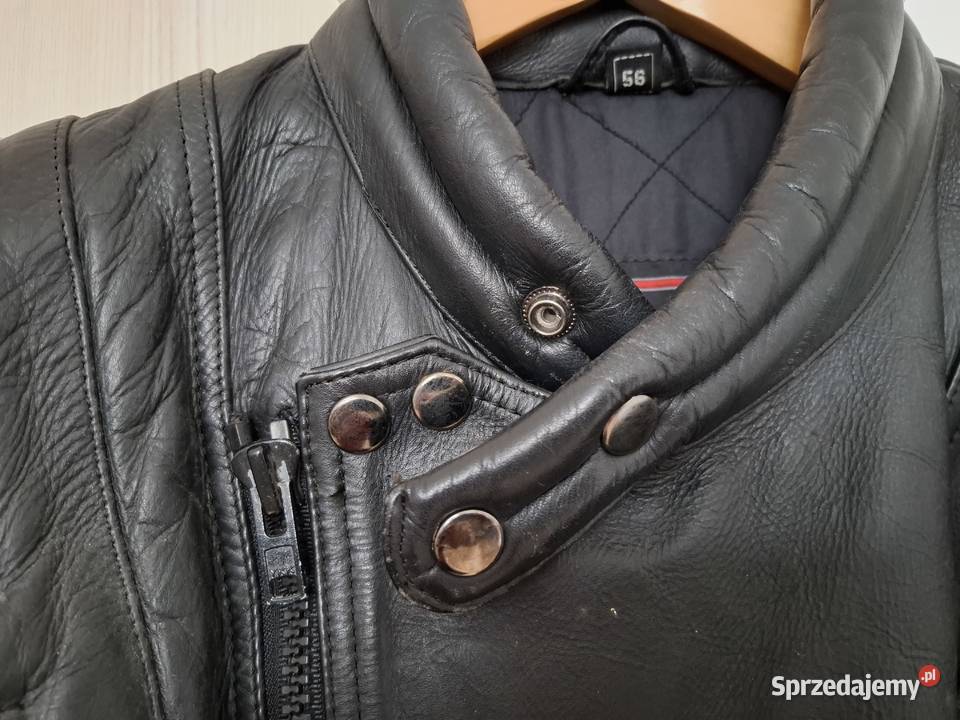 Skórzana kurtka motocyklowa super Czarnków