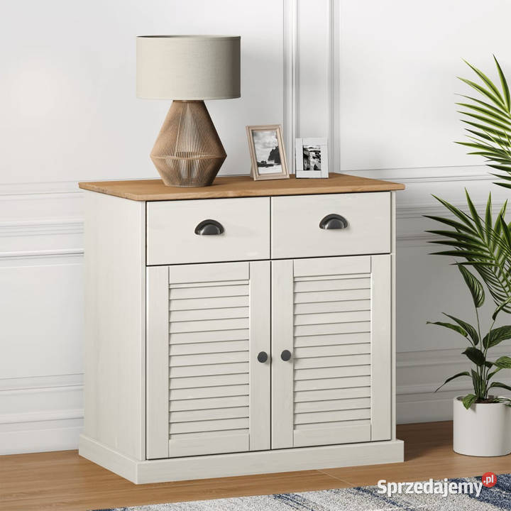 Szafka z szufladami VIGO 78x40x75 biała lita Warszawa