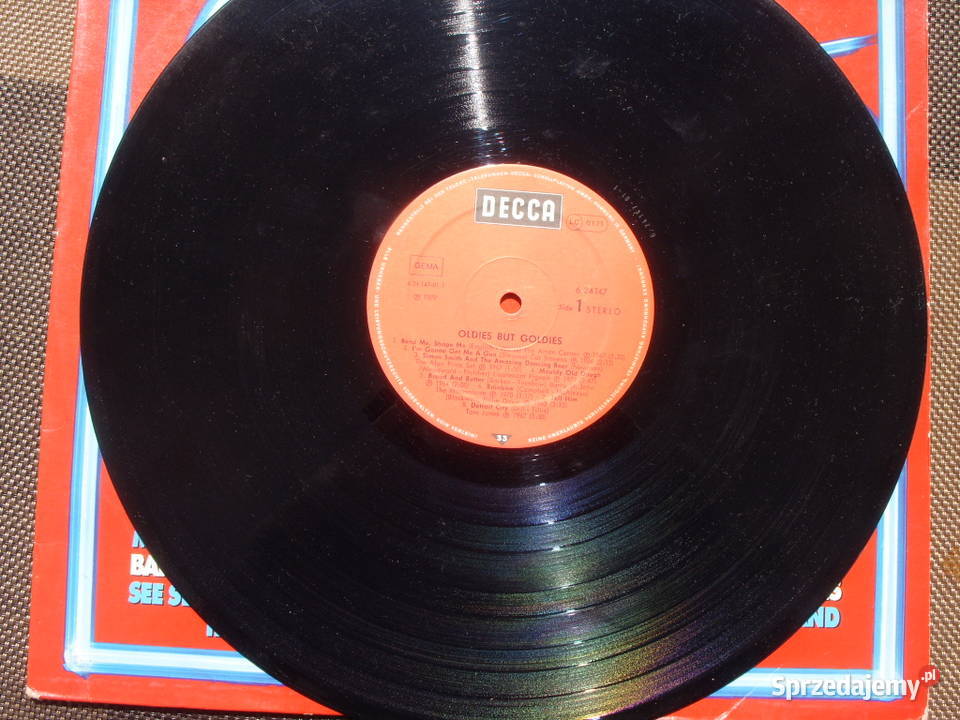 Winyl LP OLDIES BUT GOLDIESBEND ME DECCA 1979 Wołów