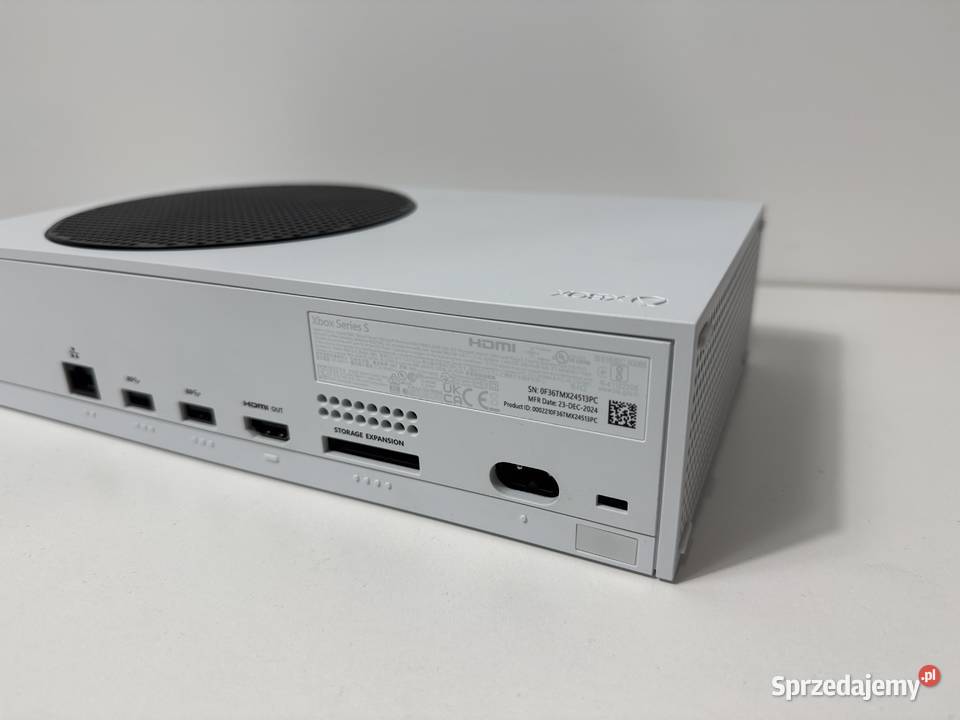 KONSOLA MICROSOFT XBOX SERIES S 1TB BIAŁA PAD Elektronika
