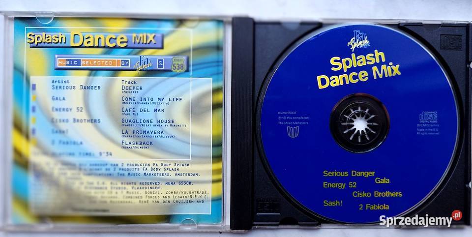 Fa Body Splash Dance Mix 1 płyta opolskie Opole