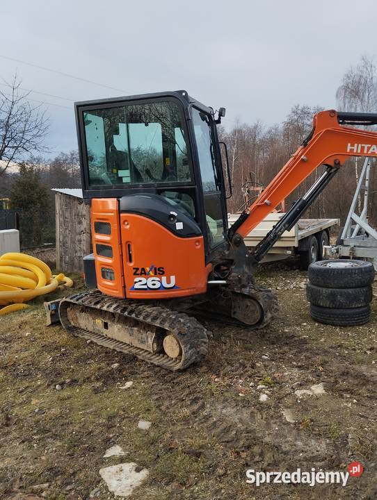Hitachi ZX 26 2023 koparka mini koparka małopolskie Wieliczka