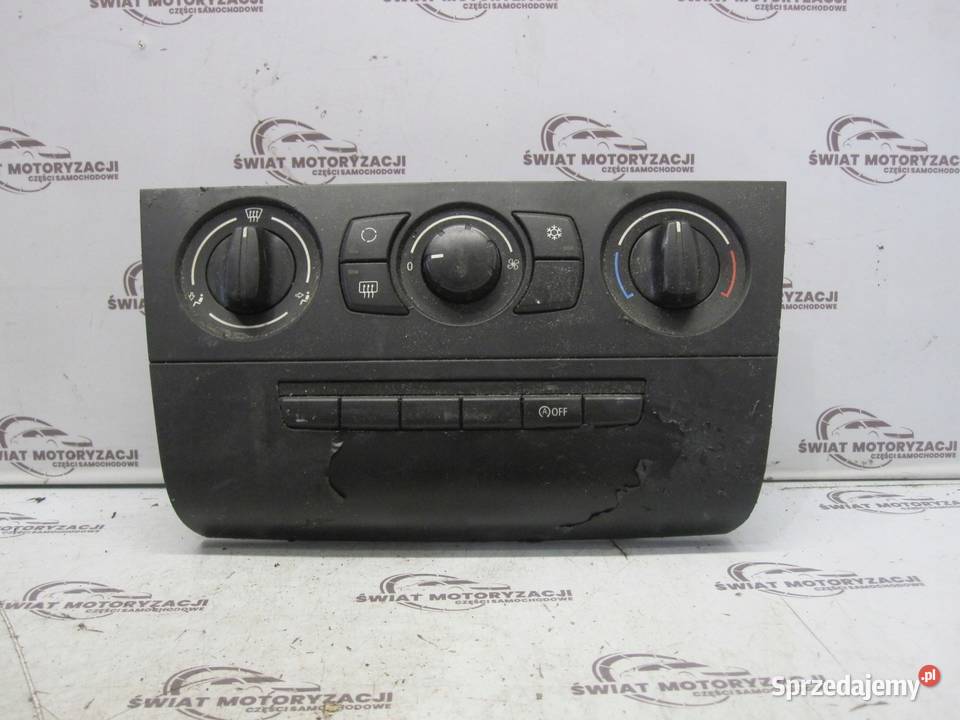 BMW E87 09r panel klimatyzacji 9190922