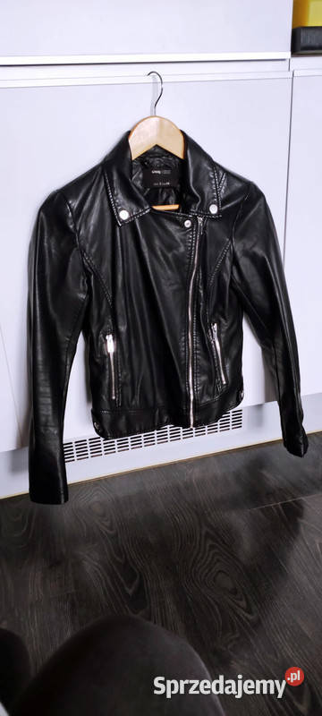 czarna kurtka skórzana ramoneska Warszawa