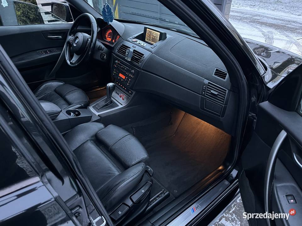 BMW X3 X3 30D 2006r Automat MPakiet Czarna 3000cm3 kujawsko-pomorskie Toruń