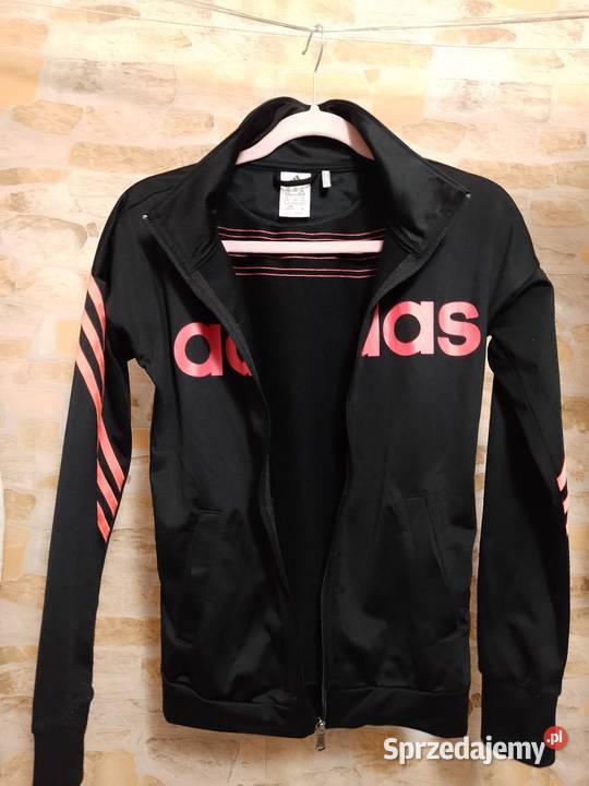 2XS ADIDAS Czarne rozsuwana bluza sportowa Kraków