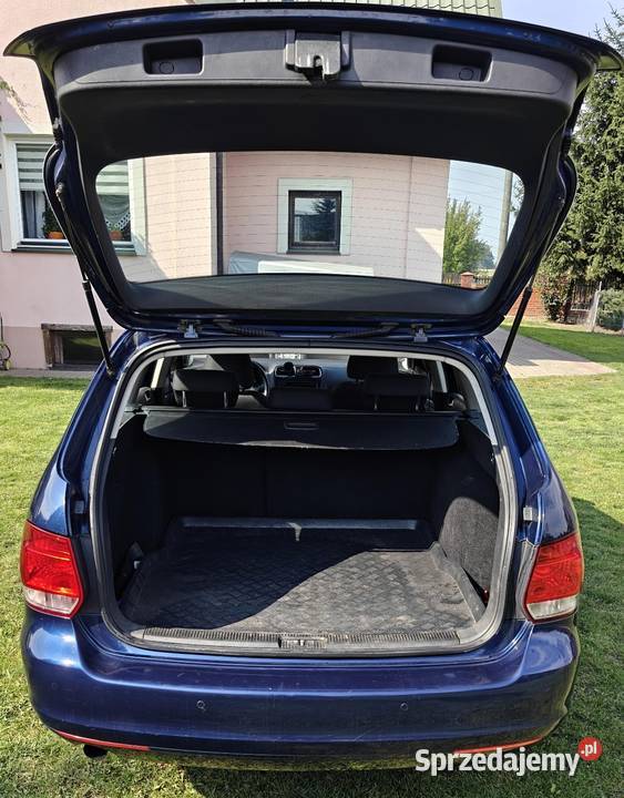 Volkswagen Golf VI 16 TDI granatowy Golf podlaskie Sokółka