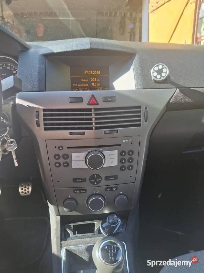 Opel Astra H GTC 16 2006r 215 przebiegu Wałbrzych sprzedam