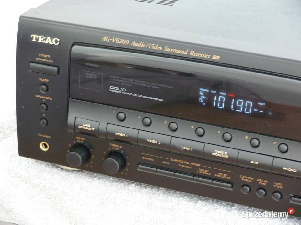 Amplituner TEAC AGV6200 mocny 310 wat WYSYŁKA sprzedam