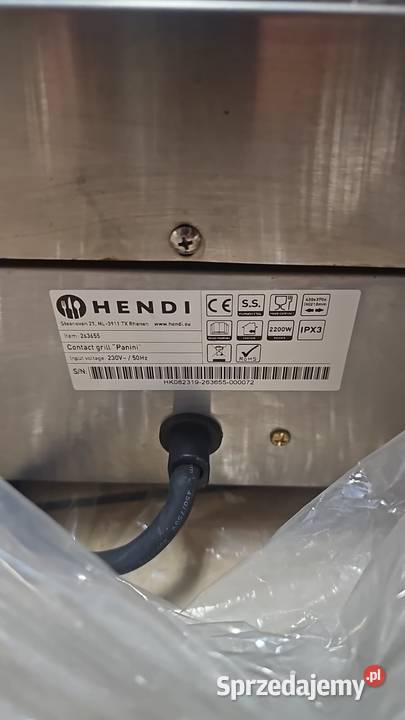 Grill kontaktowy HENDI Panini 2200 Dzierżoniów