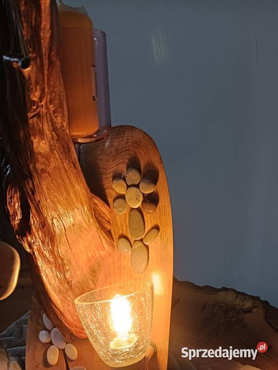 Lampa świecznik kwietnik Skawina