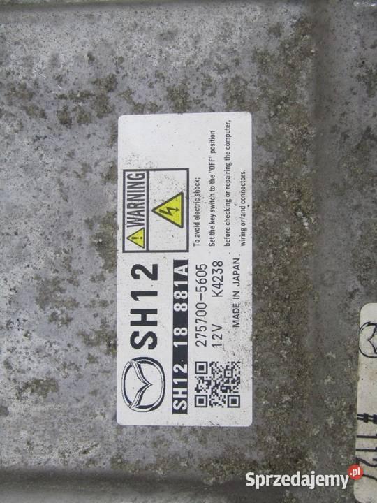 KOMPUTER STEROWNIK SILNIKA 22 D MAZDA 3 BM BN Komputery