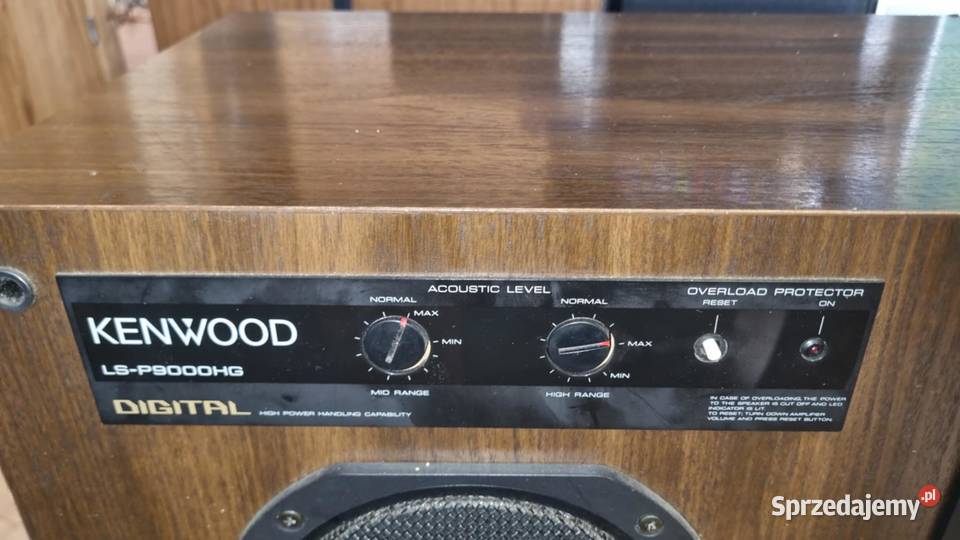 Kolumny stereo Kenwood LSP9000HG 2x400Watt Słuchawki i głośniki Warta