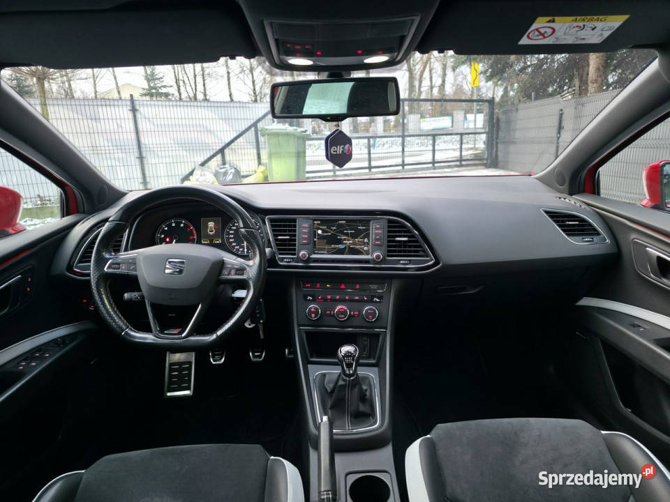 Seat Leon 20 Benzyna Serwisowany Gwarancja Cupra kurtyny powietrzne Piekoszów