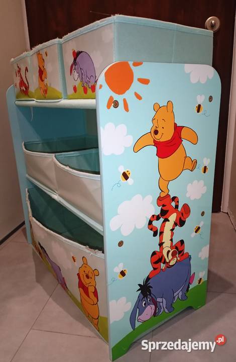 Regał organizer z pojemnikami na zabawki Disney kujawsko-pomorskie Toruń