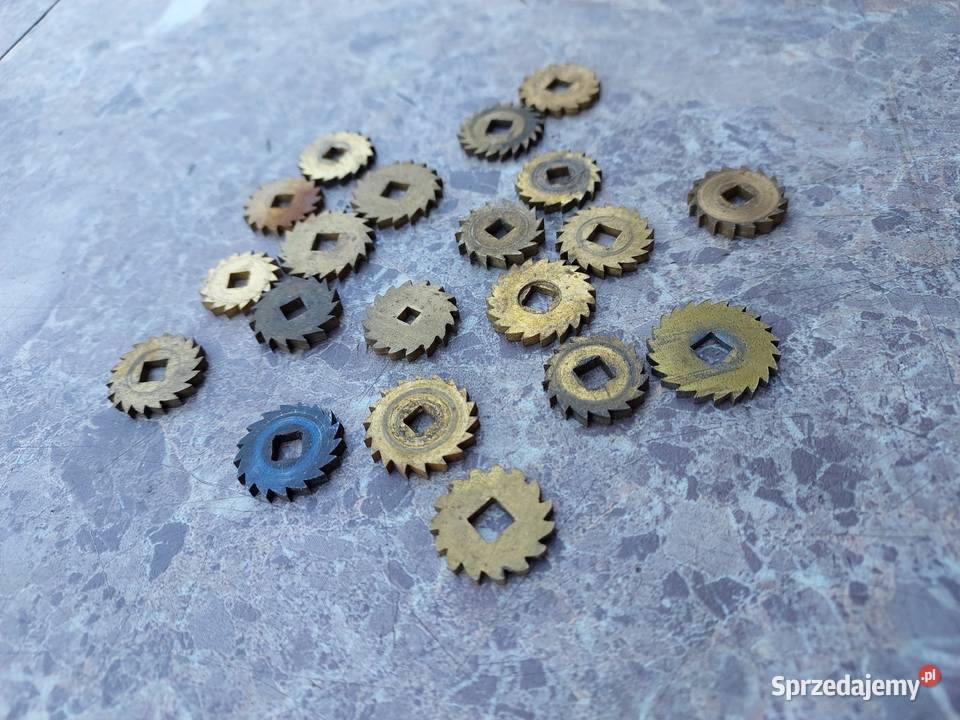 Zestaw 20 koła zapadkowe mechanizmów starego Tczew