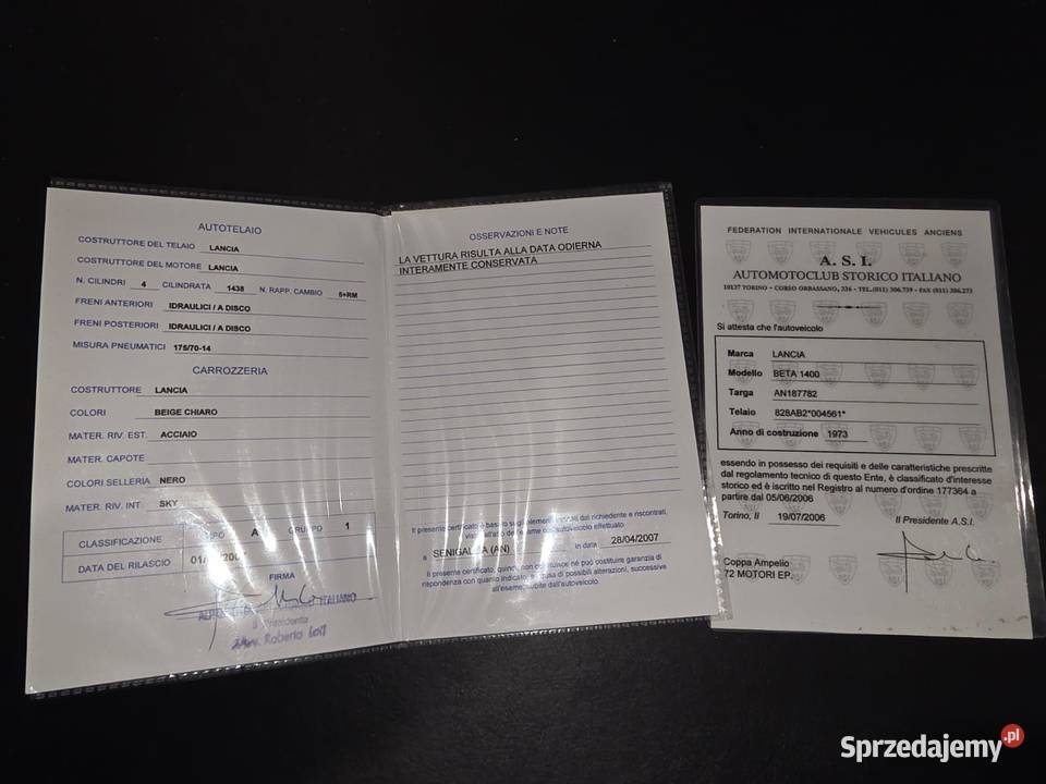 Lancia Beta z 1973 roku urok włoskiego designu z manualna