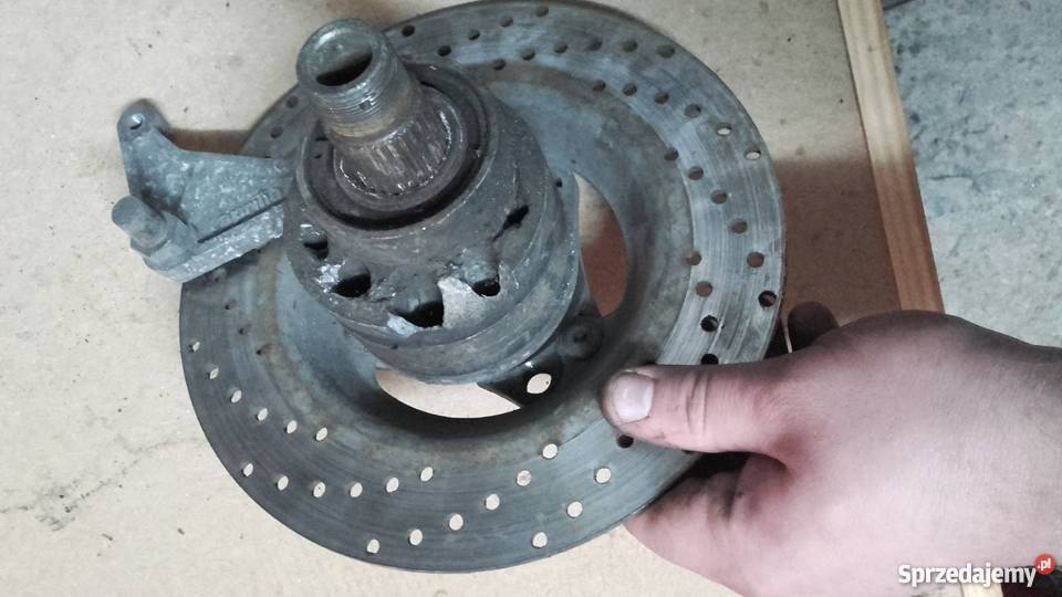 Tarcza tył oś adapter zacisku aprilia rs50 stara Łapanów