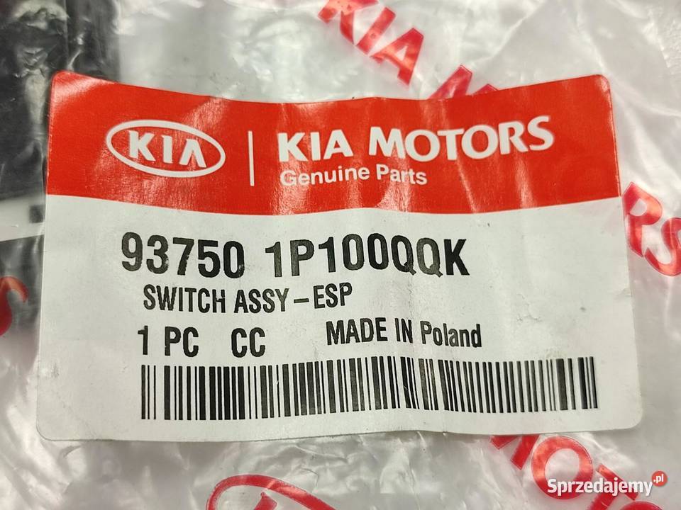 PRZYCISK ESP KIA VENGA 2010 937501P100QQK OEM