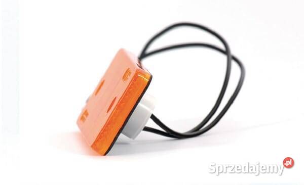 Lampa obrysowa LED prostokątna 1224V z przewodem Oświetlenie