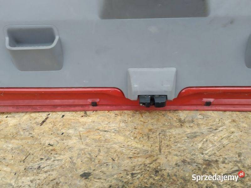 TYLNA KLAPA TYŁ POKRYWA BABAŻNIKA TYŁ SZYBA FIAT osobowe Rudziniec