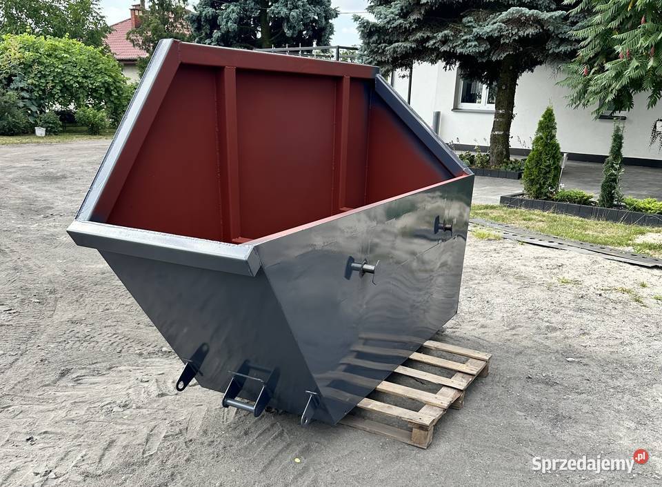 Kontener mulda 3 m3 hakowiec pojemnik na budowe warmińsko-mazurskie