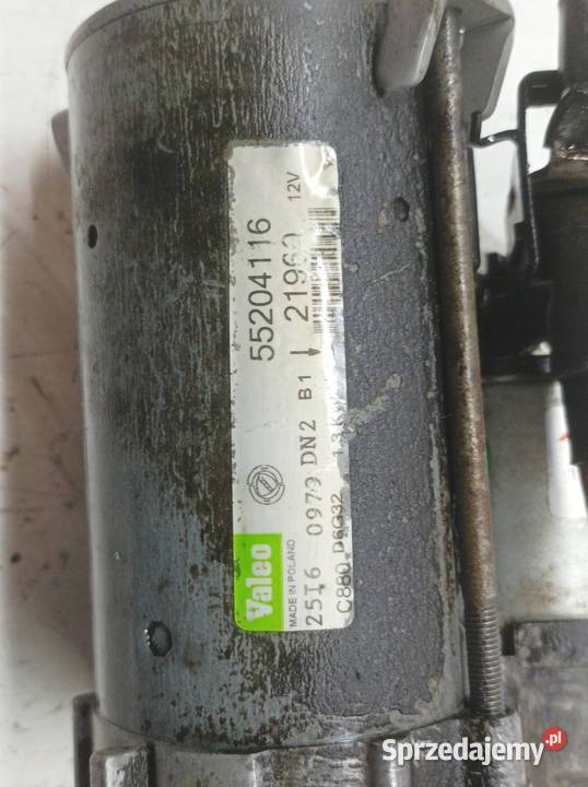 ROZRUSZNIK 55204116 13 JTD CDTI Fiat Doblo I Układ elektryczny silnika sprzedam