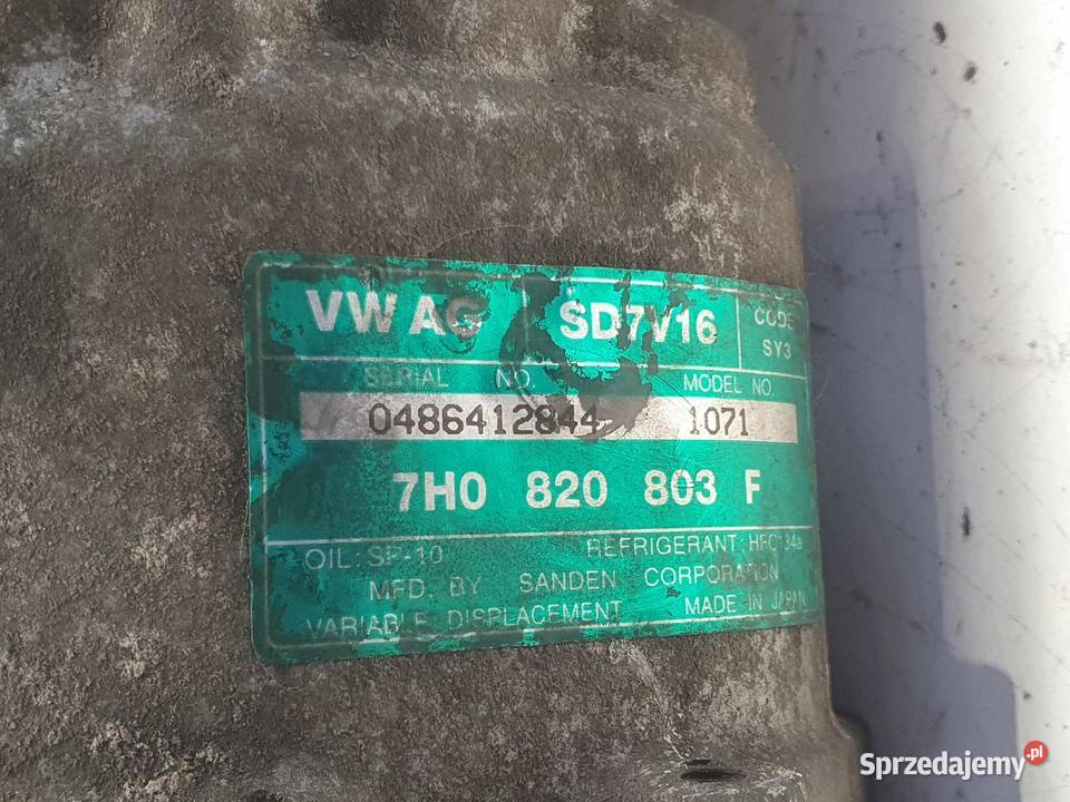 SPRĘŻARKA KLIMATYZACJI VW Caddy III 19 TDI pompa sprzedam