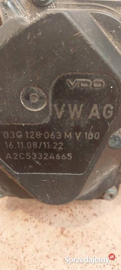 Przepustnica VW SEAT AUDI SKODA 03G128063M Szczecin sprzedam