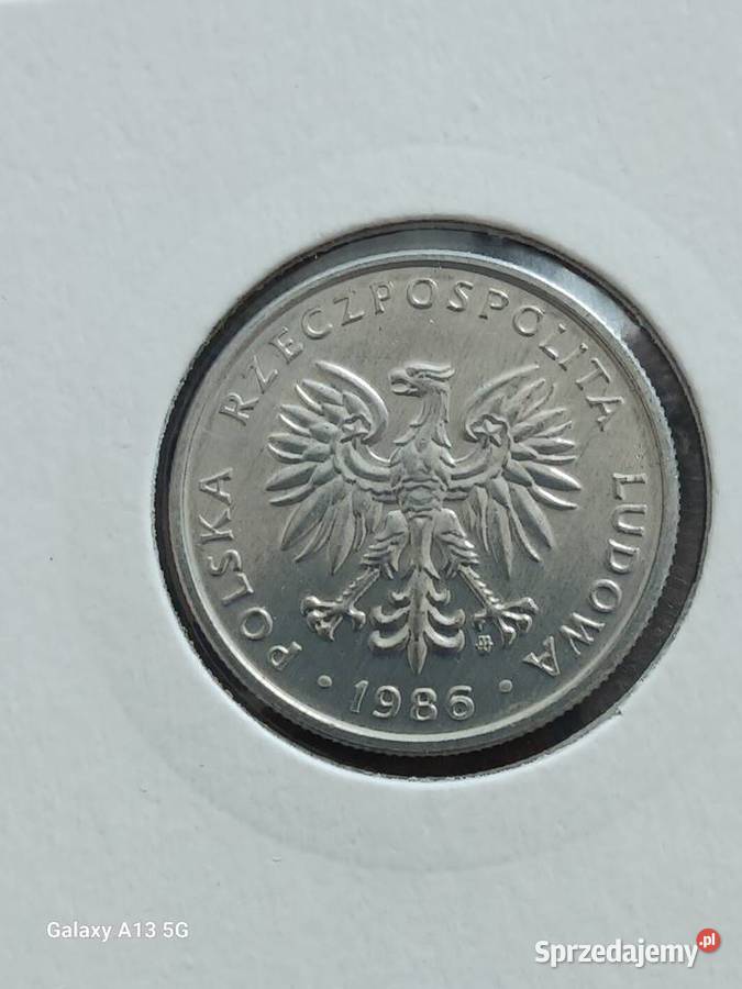 50 Groszy PRL 1986 r Menniczez rolki Typ A Konin sprzedam