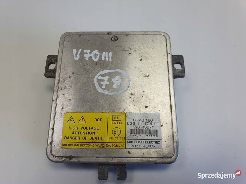 Volvo S80 II V70 III PRZETWORNICA KSENON XENON Janów