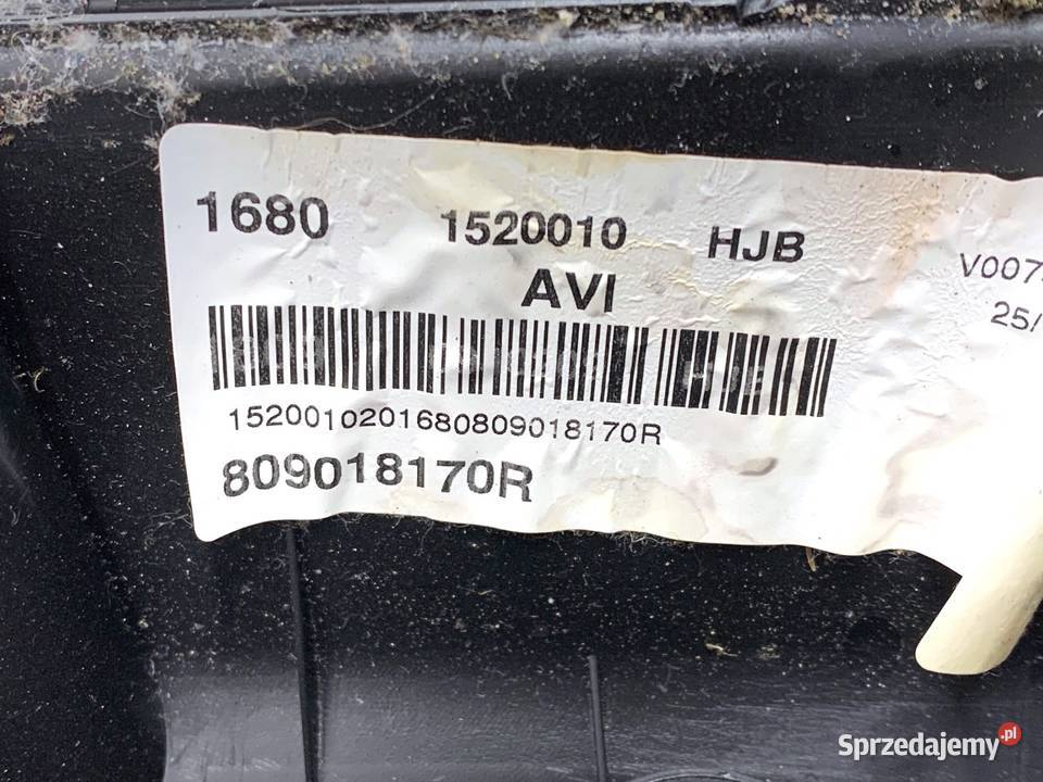 BOCZEK DRZWI LEWY PRZÓD RENAULT CAPTUR II podkarpackie