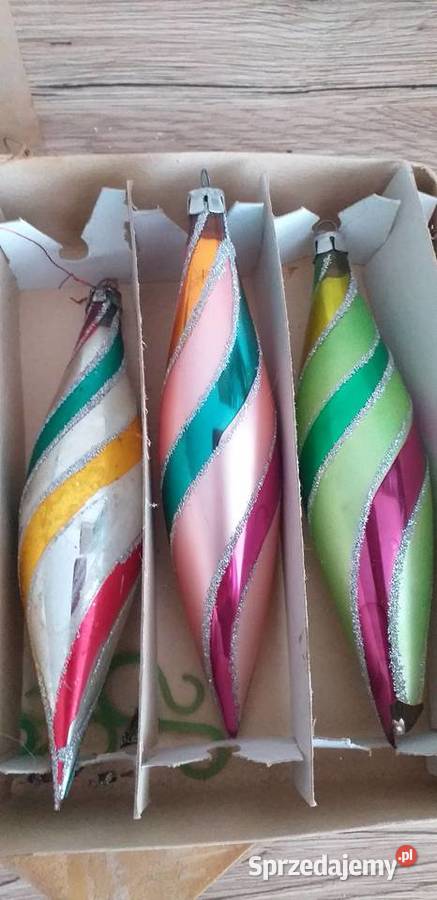 Bombki sople z czasów prl