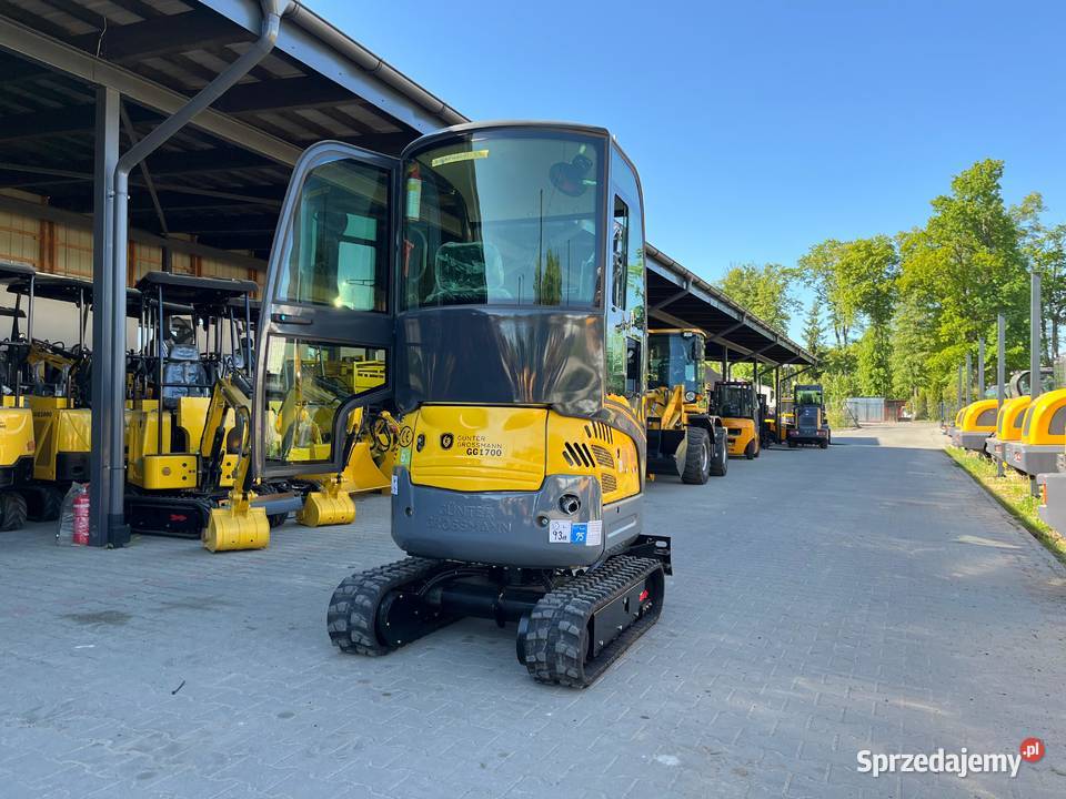 Koparka GG1700C z kabiną Gunter Grossmann nowa Łódź
