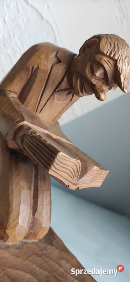 Drewniana rzeźba rękodzieło Kiełczewice Dolne