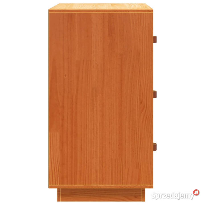 Wezgłowie do łóżka woskowy brąz 80x40x75 drewno mazowieckie Warszawa