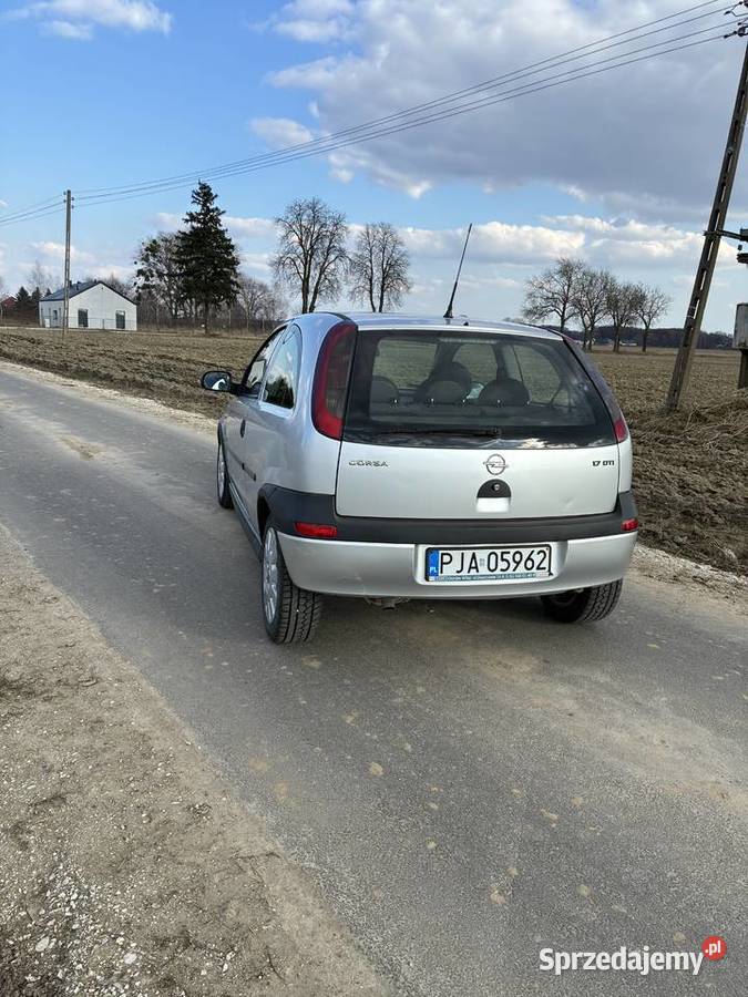 Opel Corsa 17dti manualna kujawsko-pomorskie Wielka Nieszawka sprzedam