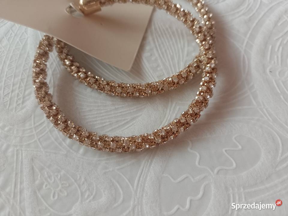RIVER ISLAND Bogato zdobione duże Kolczyki koła małopolskie Kraków