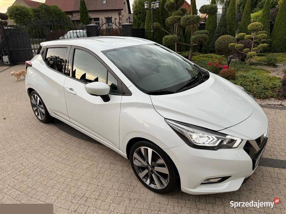 Nissan Micra 15 dCi Tekna 90 2018r wielkopolskie Krotoszyn