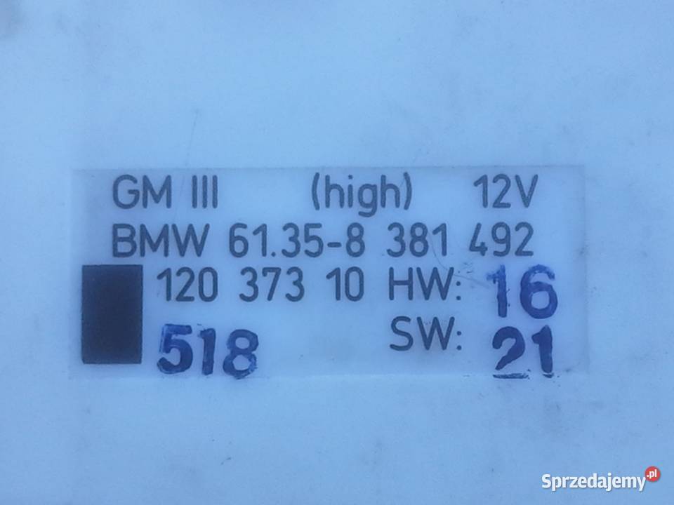 5DK00704716 BMW E39 moduł komfortu sterownik Dębno sprzedam