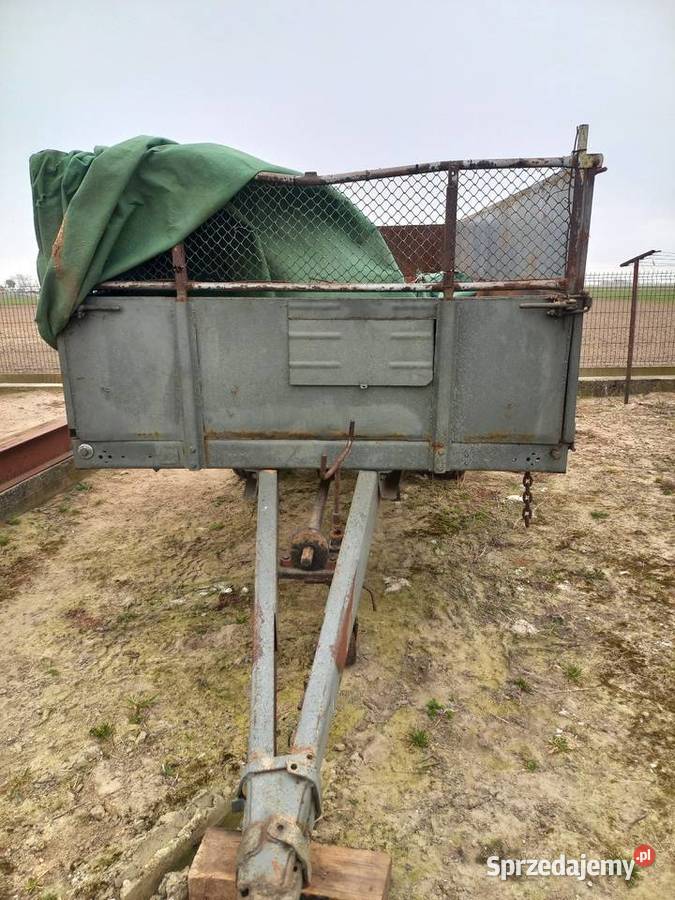 Przyczepa jednosiowa Przyczepy rolnicze Konin