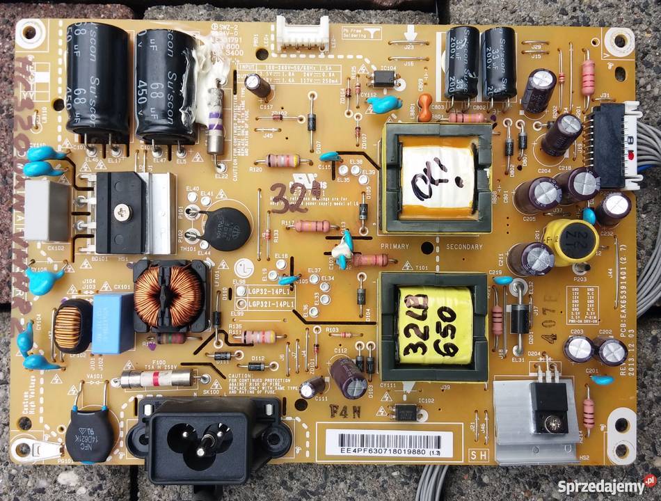 Zasilacz LG 32LB650 LGP32141 śląskie Lędziny