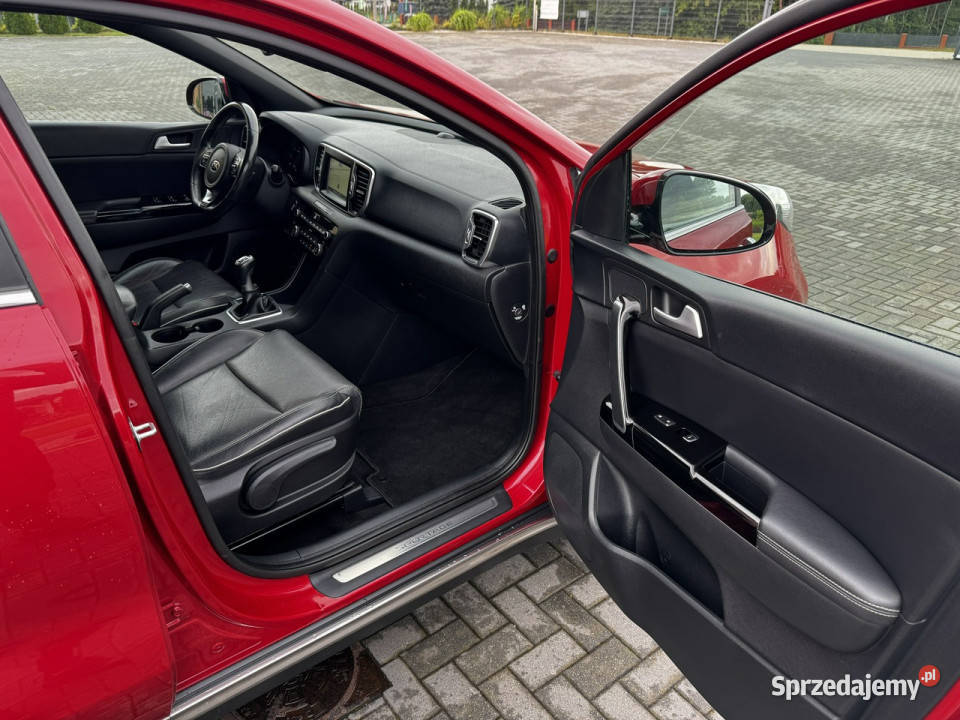 Kia Sportage GTline Kamera cof SKÓRA LEDY GPS lubelskie Modliborzyce sprzedam