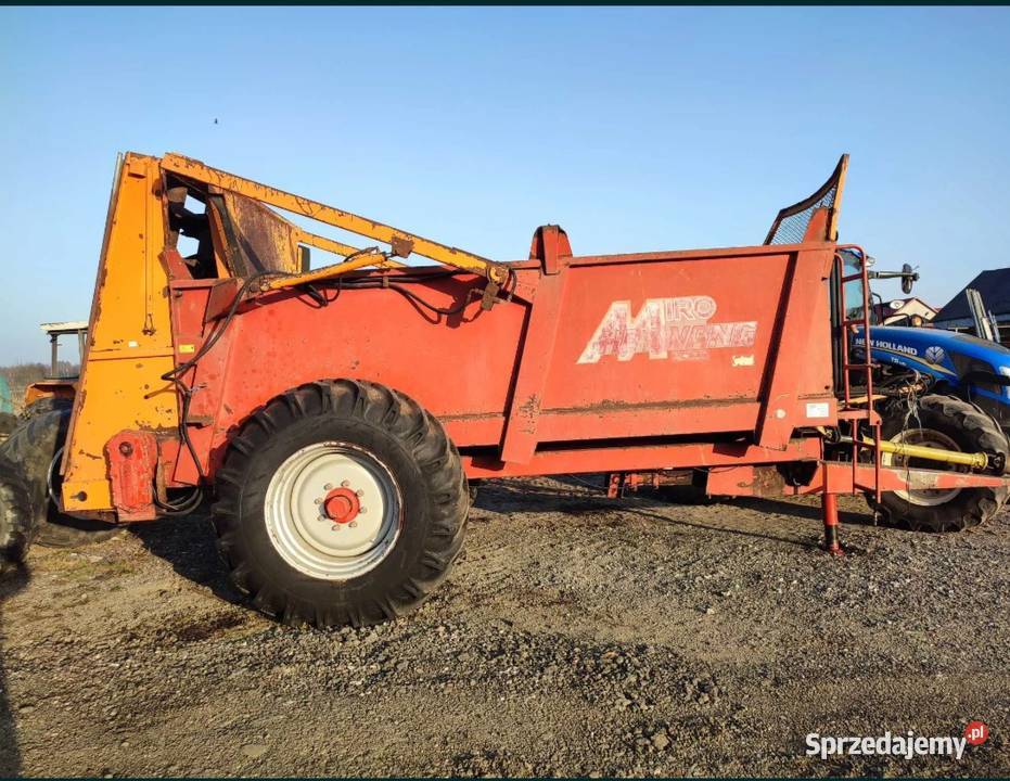 Rozrzutnik obornika Miro Heywang nieuszkodzony lubelskie Grabów Szlachecki