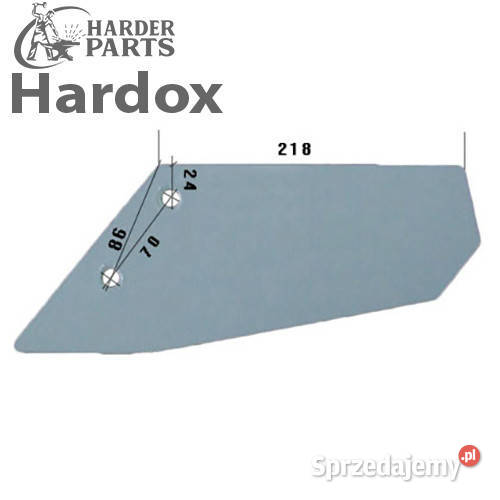 Lemiesz HARDOX 3374417L agregat ścierniskowy Suwałki sprzedam