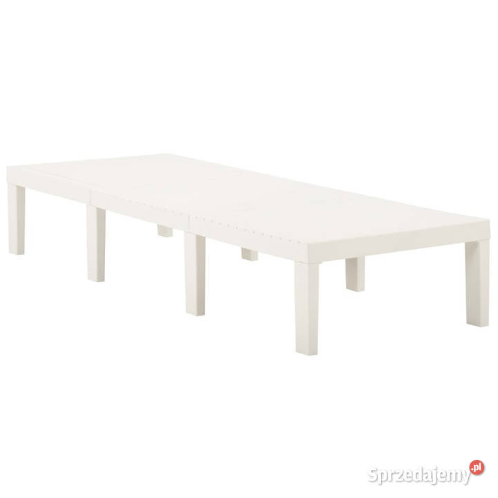 Leżak plastikowy biały WM315826