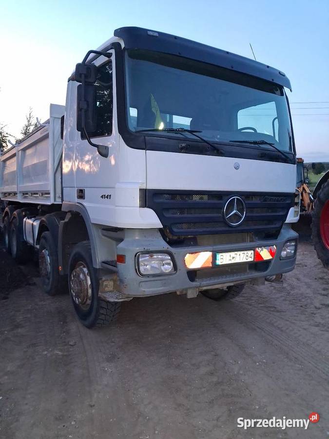 Mercedes Actros 4141 MP2 8x6 tacho na tarczki Białystok sprzedam