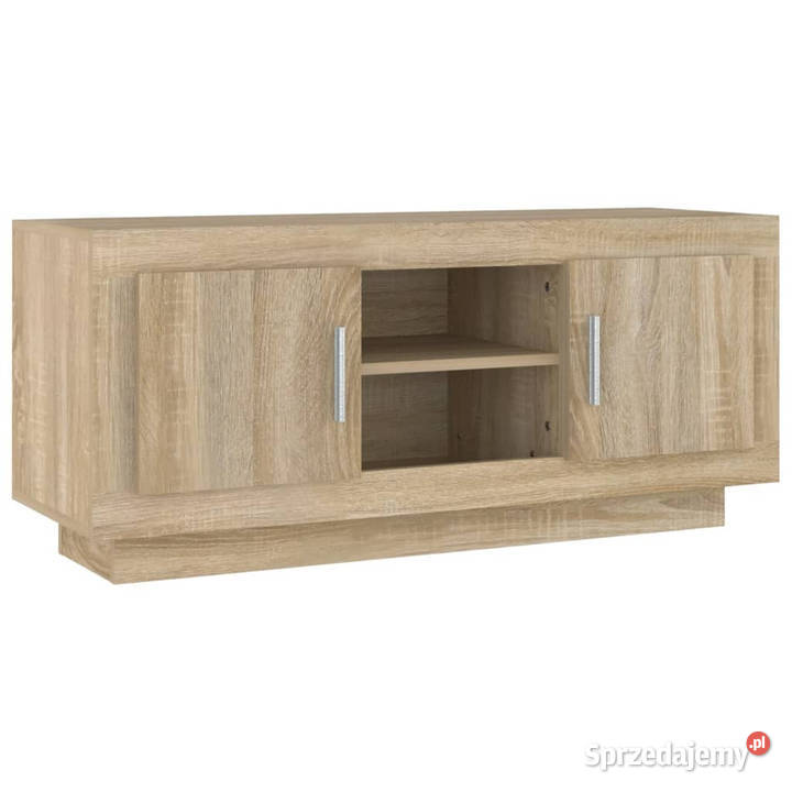 Szafka pod TV dąb sonoma 102x35x45 materiał Warszawa